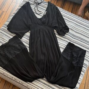 Miami Black Lace Jumpsuit